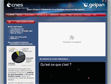 Tablet Screenshot of geipan.fr